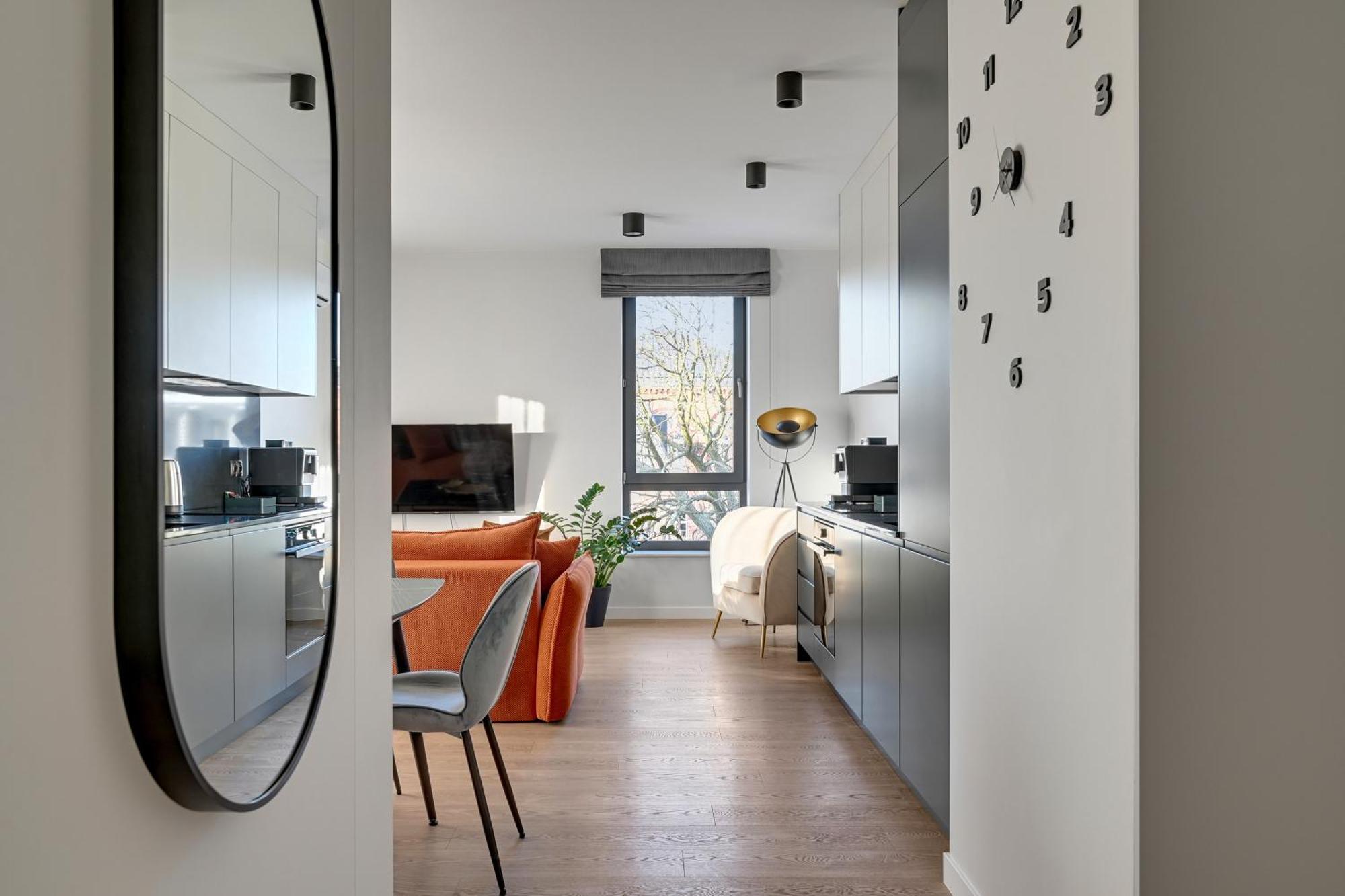 Scala 60K City Center Apartments With Parking By Lion Apartments Gdansk Dış mekan fotoğraf
