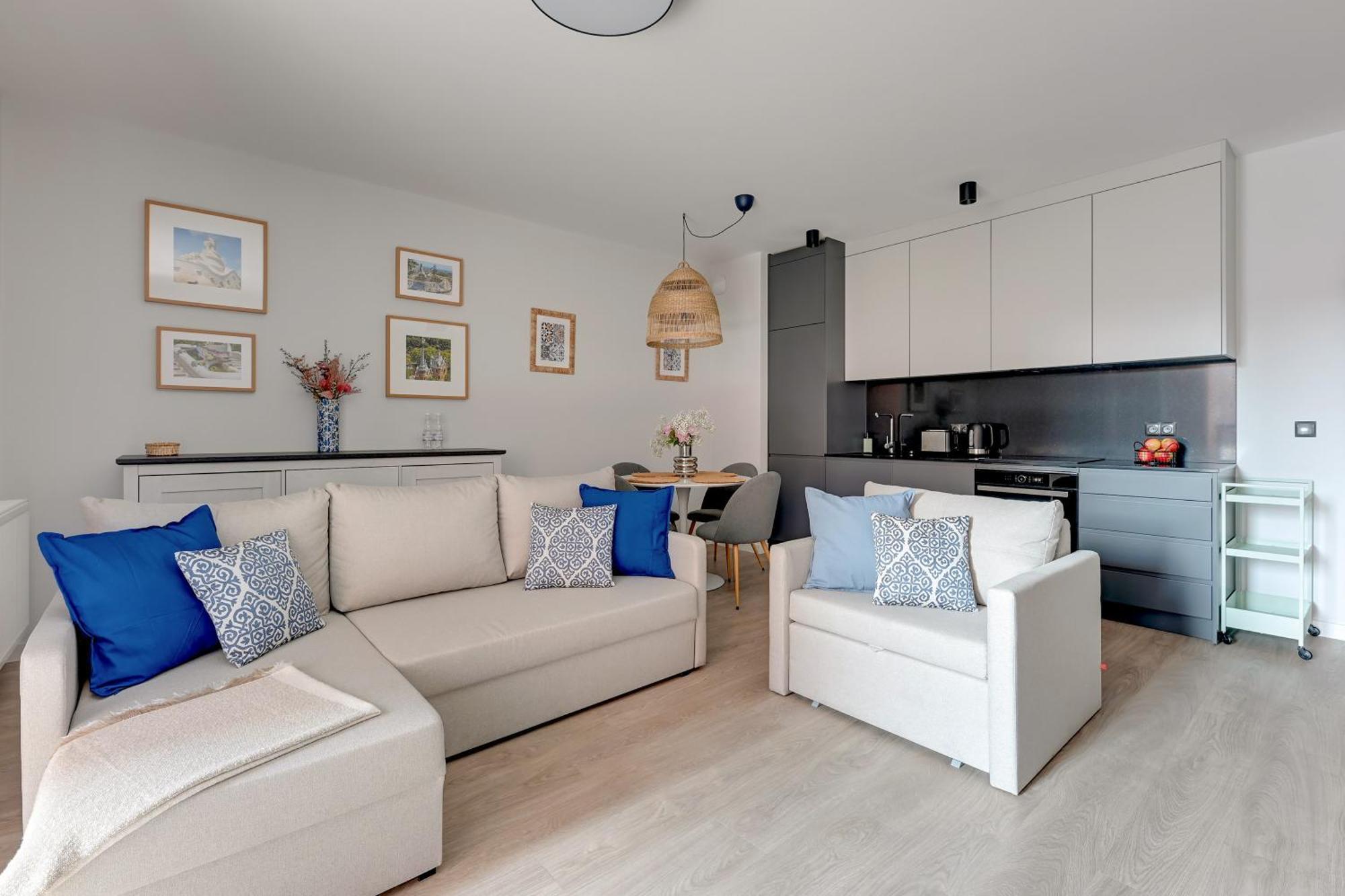 Scala 60K City Center Apartments With Parking By Lion Apartments Gdansk Dış mekan fotoğraf